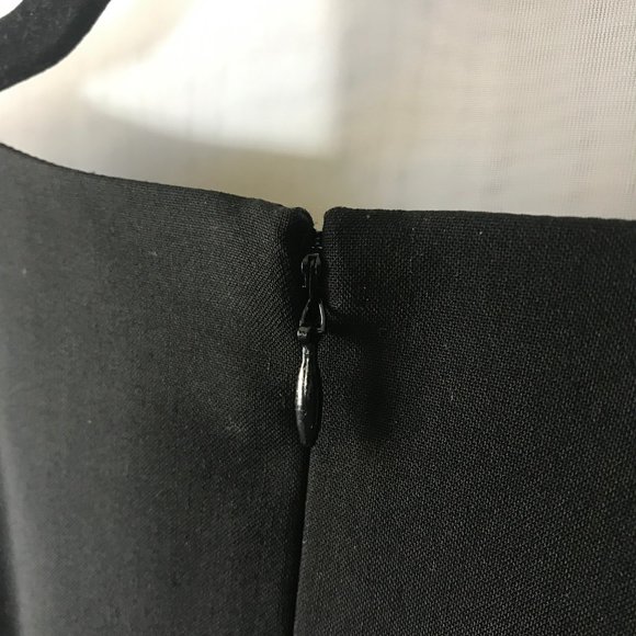 ANN TAYLOR 4P NWT Black Tailored Sheath/Virgin Wool - Picture 2 of 7